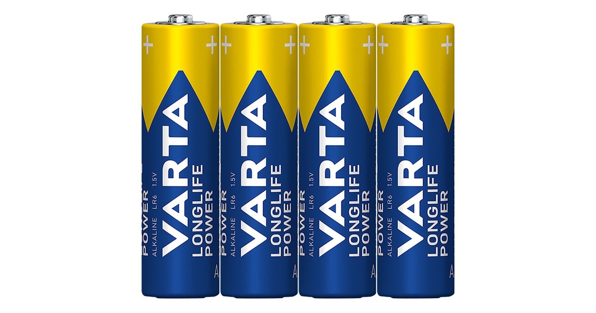Varta High Energy, Batterie(4 Stück, AA)