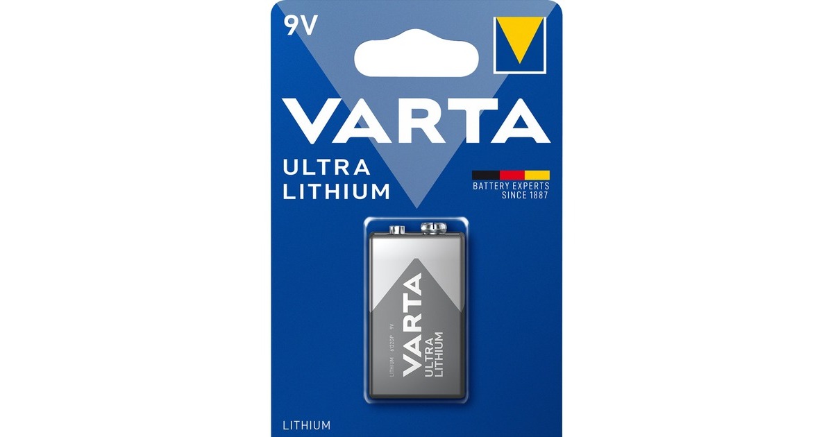 Varta Lithium, Batterie(1 Stück, E-Block)