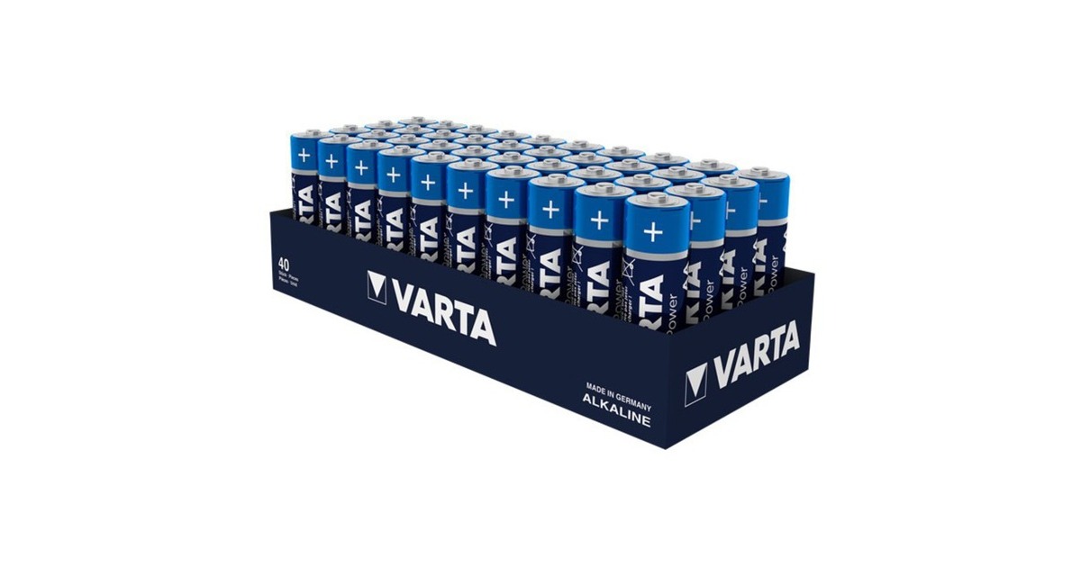 Varta Longlife Power, Batterie(40 Stück, AAA)