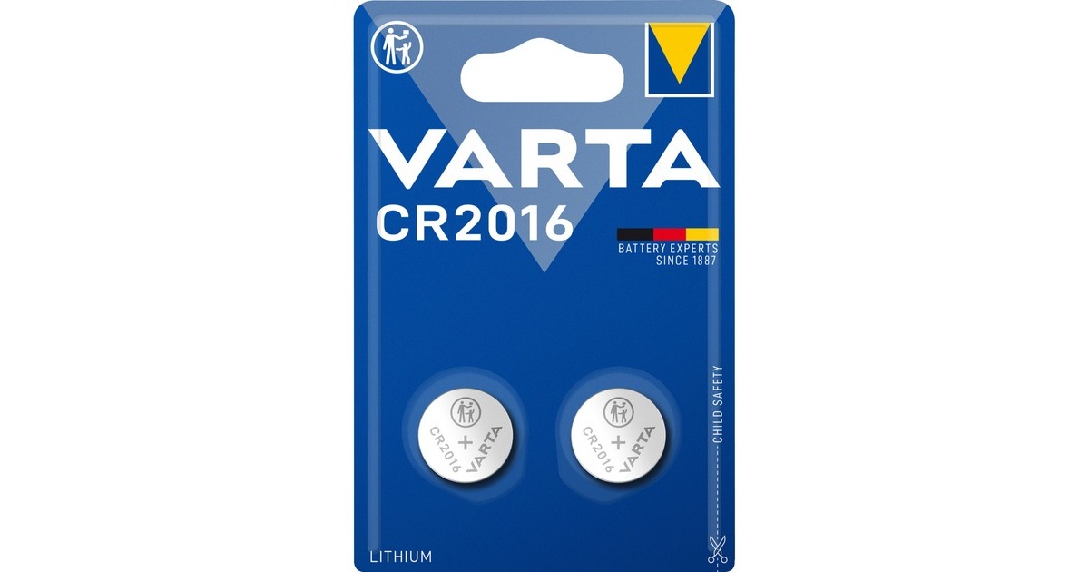 Varta Professional CR2016, Batterie(2 Stück)