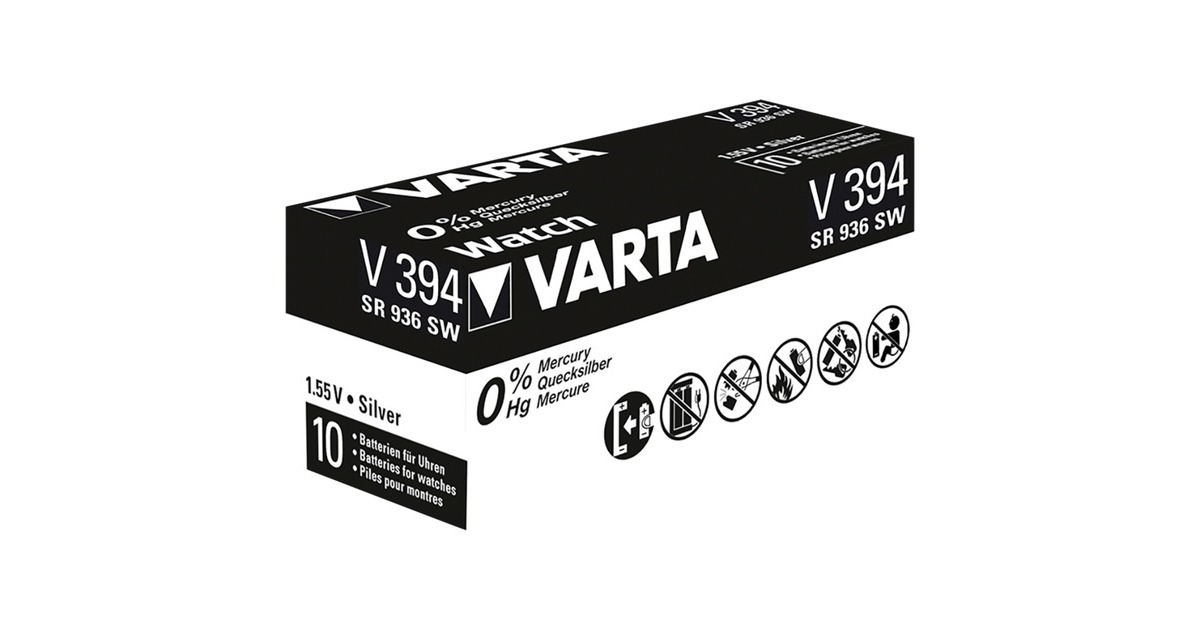 Varta Professional V394, Batterie(10 Stück)
