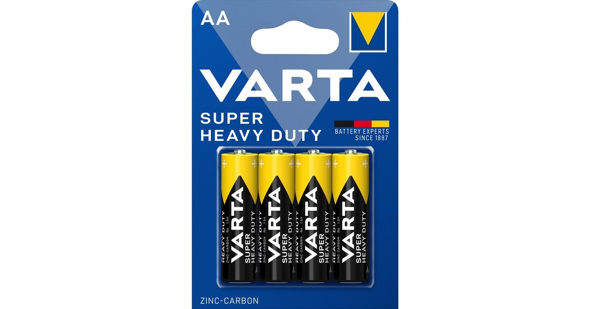 Varta Superlife, Batterie(4 Stück, AA (Mignon))