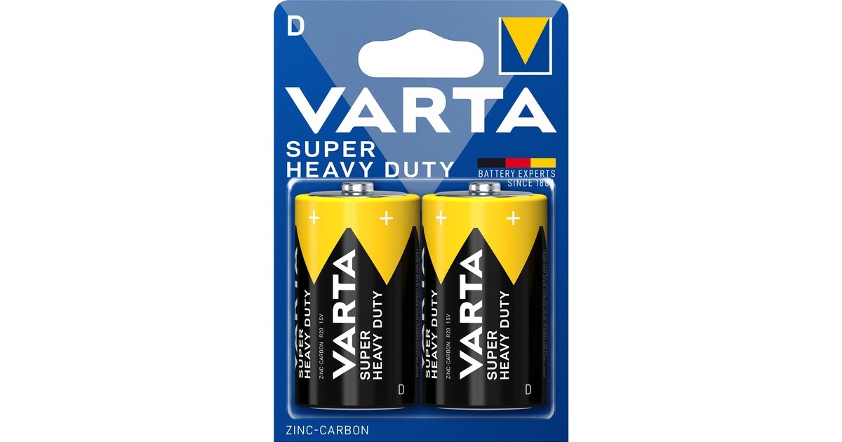 Varta Superlife, Batterie(2 Stück, D (Mono))