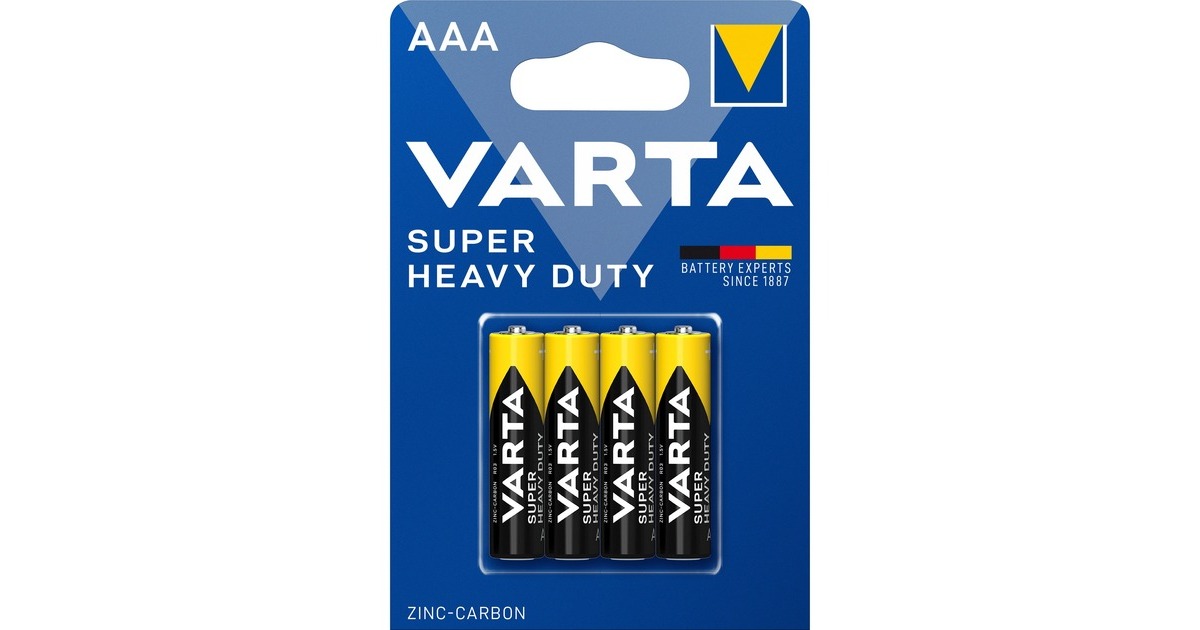 Varta Superlife, Batterie(4 Stück, AAA (Micro))