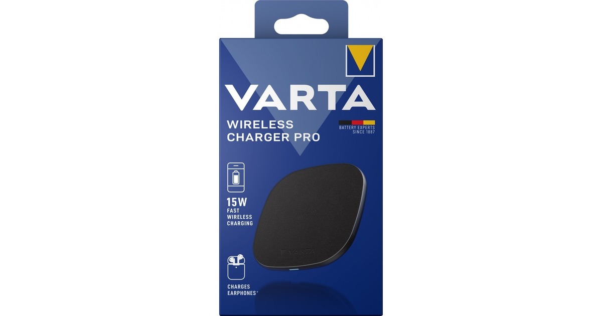 Varta Wireless Charger Pro, Ladegerät(schwarz)