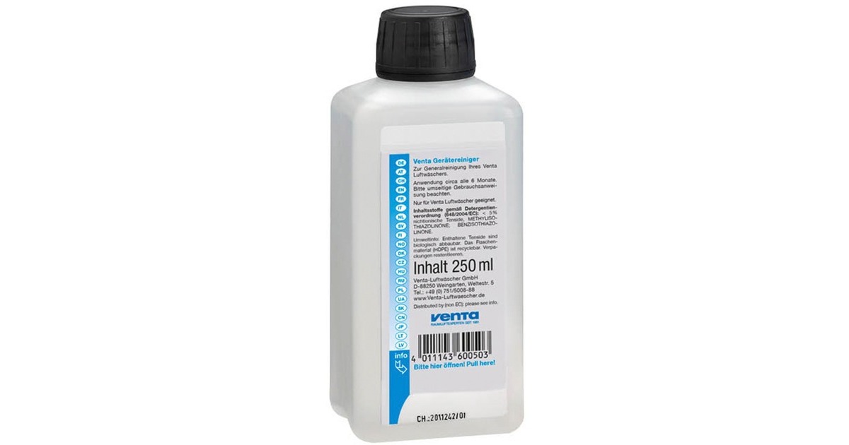 Venta Gerätereiniger 6005000, Reinigungsmittel(für Luftwäscher, 250ml)