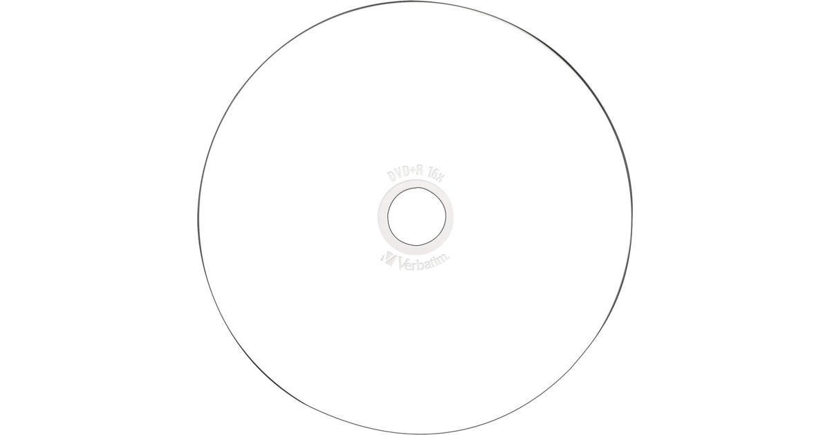 Verbatim DVD+R 4,7 GB, DVD-Rohlinge(16fach, 10 Stück)
