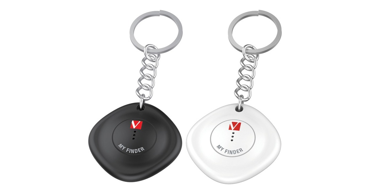 Verbatim My Finder, Ortungstracker(schwarz/weiß, Bluetooth, NFC)