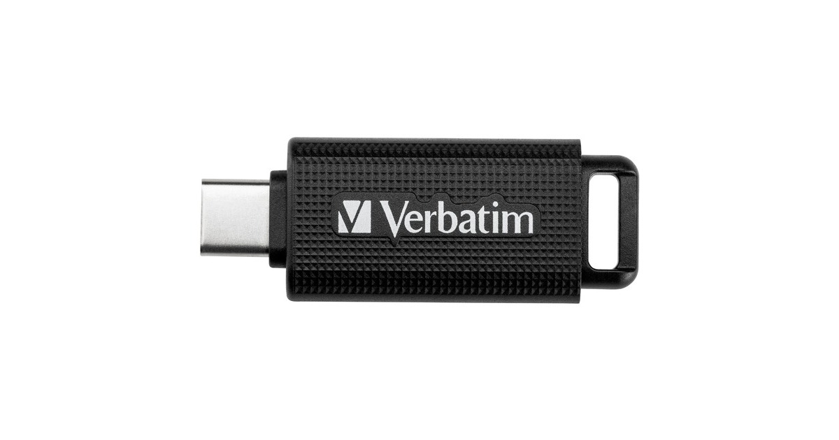 Verbatim Store 'n' Go USB-C 64 GB, USB-Stick(schwarz/grau, USB-C 3.2 Gen1)