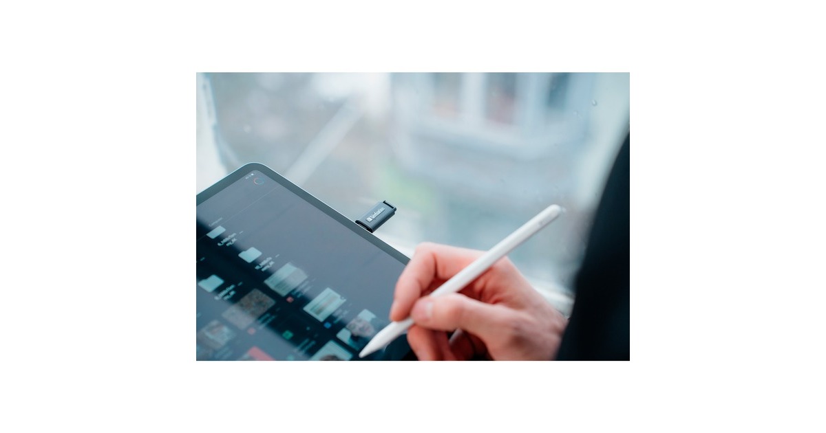 Verbatim Store 'n' Go USB-C 64 GB, USB-Stick(schwarz/grau, USB-C 3.2 Gen1)