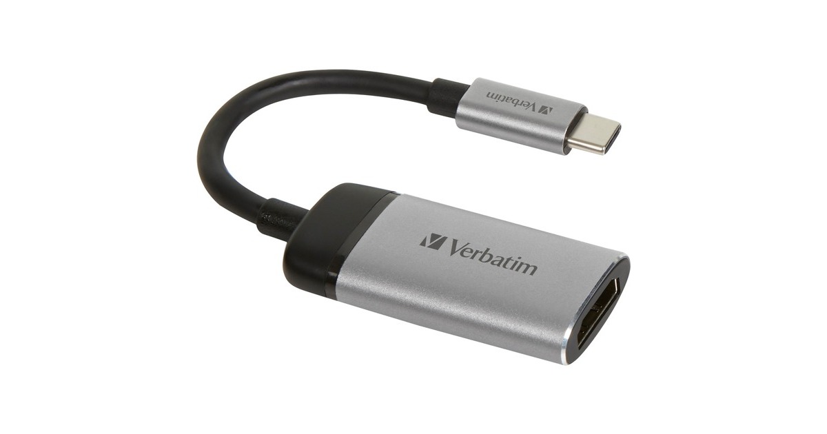 HDMI Buchse(silber/schwarz, 10cm, 4K 60Hz)