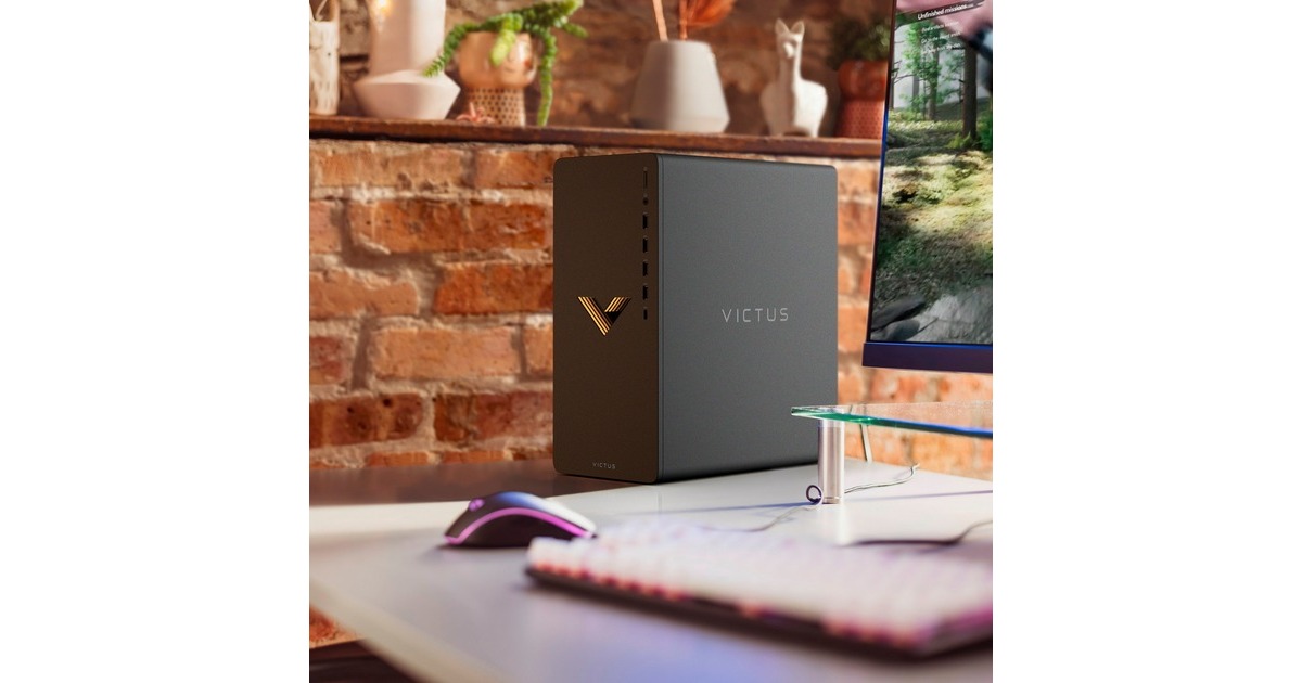 Victus by HP 15L Gaming Desktop TG02-2210ng, Gaming-PC(schwarz, ohne Betriebssystem)