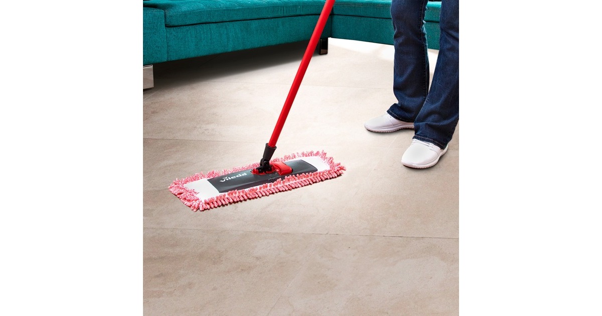 Vileda Ersatzbezug, für Bodenwischer Pet Pro MICROFIBRE UNIVERSAL, Wischbezug(rot)