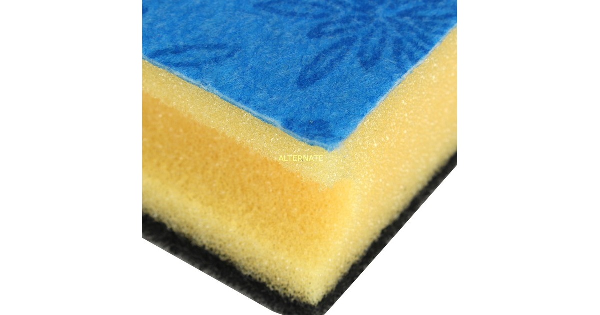 Vileda Glitzi plus Topfreiniger, mit Antibac, Schwamm(gelb, 9er SPARPACK)