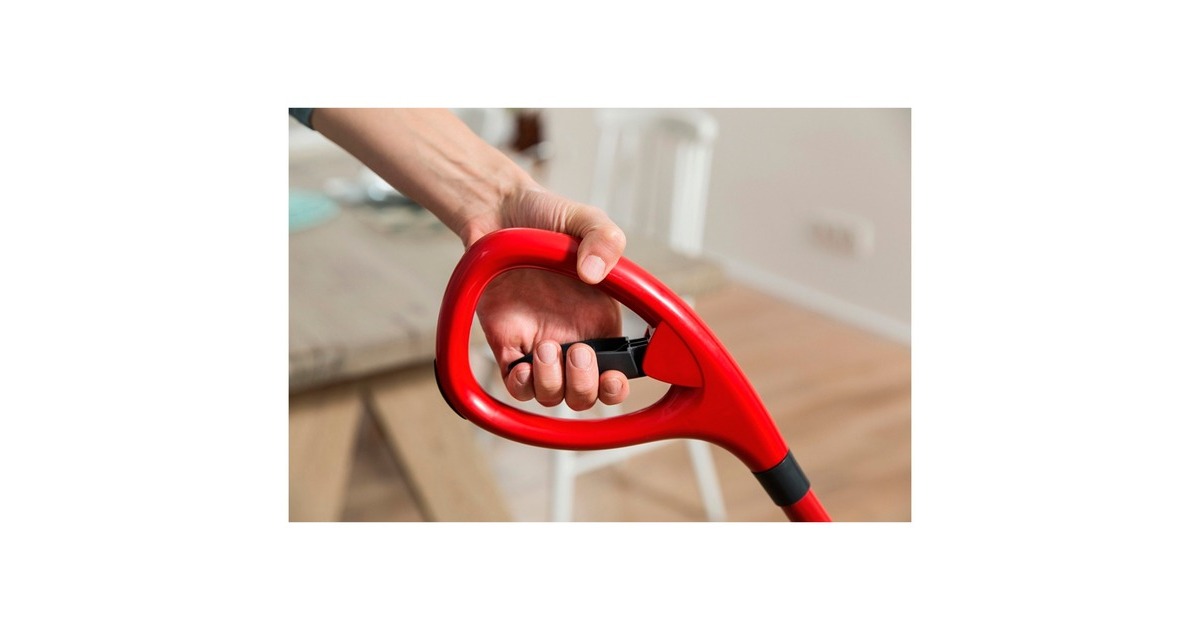 Vileda Spray & Clean Sprüh-Wischer, Bodenwischer(rot/schwarz)