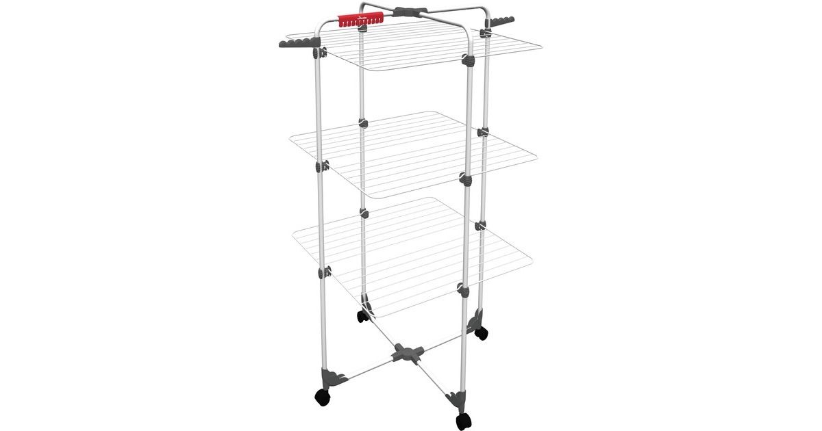 Vileda Turmwäscheständer Mixer 3(weiß/schwarz)