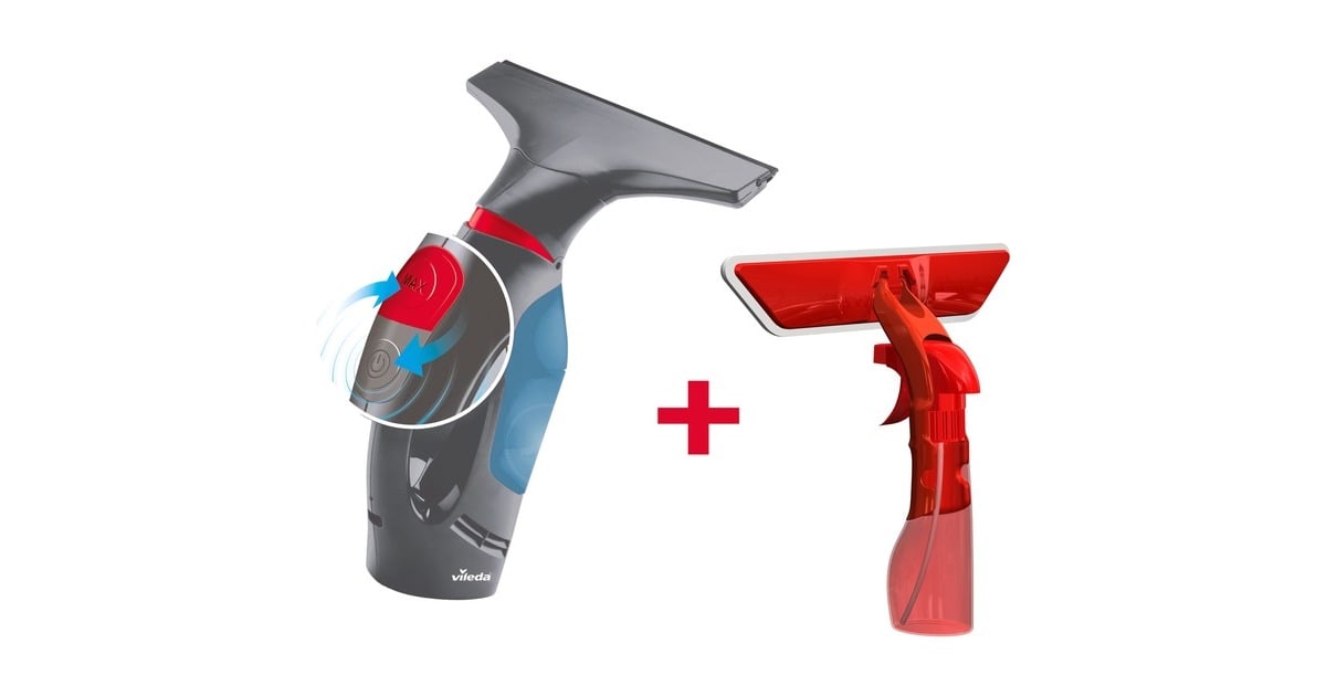 Vileda Windomatic Power Blue, Fenstersauger(schwarz/blau)