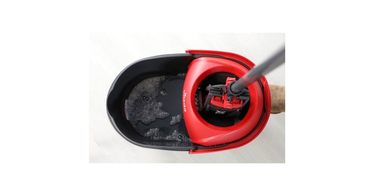 Vileda Wischer ULTRAMAX XL Turbo Komplett Box, Bodenwischer(schwarz/rot, Outlet)