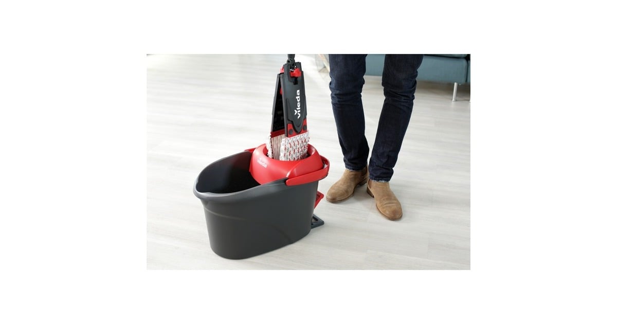 Vileda Wischer ULTRAMAX XL Turbo Komplett Box, Bodenwischer(schwarz/rot, Outlet)