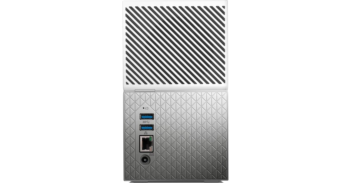 WD 12TB My Cloud Home Duo, NAS(weiß)