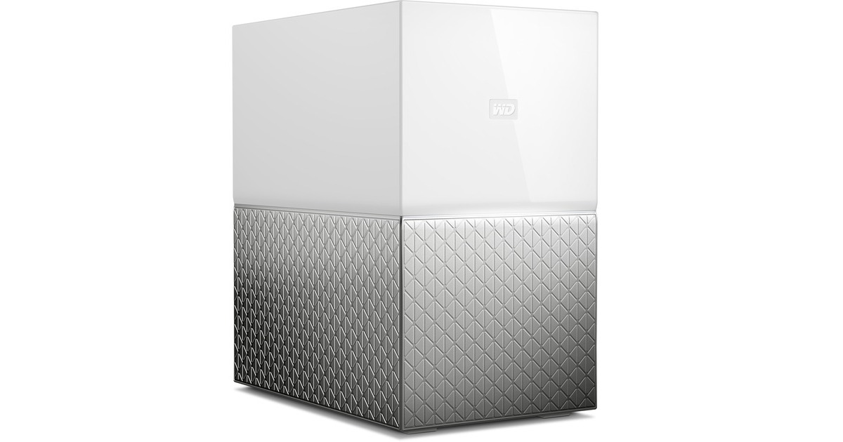 WD 4TB My Cloud Home Duo, NAS(weiß)