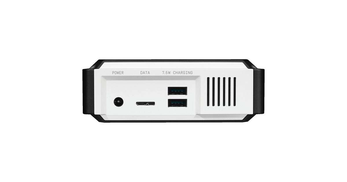 WD Black D10 Game Drive 12 TB, Externe Festplatte(schwarz/weiß, Micro-USB-B 3.2 Gen 1 (5 Gbit/s))