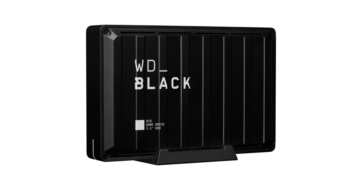 WD Black D10 Game Drive 8 TB, Externe Festplatte(schwarz, Micro-USB-B 3.2 Gen 1 (5 Gbit/s))