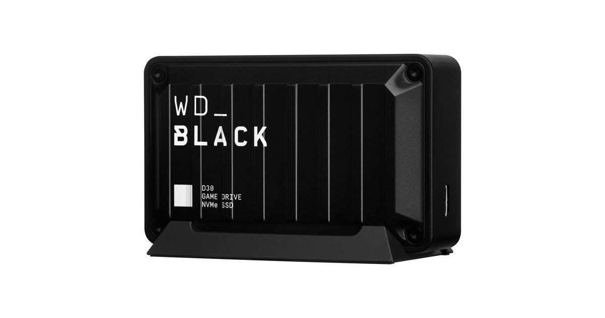 WD Black D30 Game Drive SSD 2 TB, Externe SSD(schwarz, USB-C 3.2 Gen 1 (10 Gbit/s))