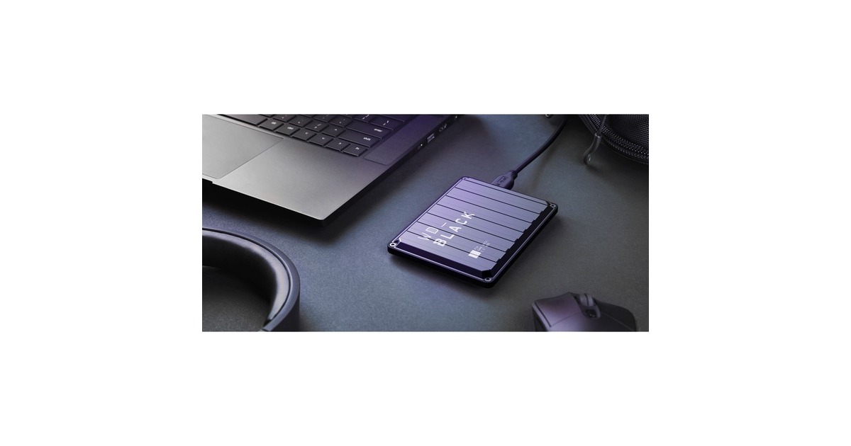 WD Black P10 Game Drive 4 TB, Externe Festplatte(schwarz, Micro-USB-B 3.2 Gen 1 (5 Gbit/s))