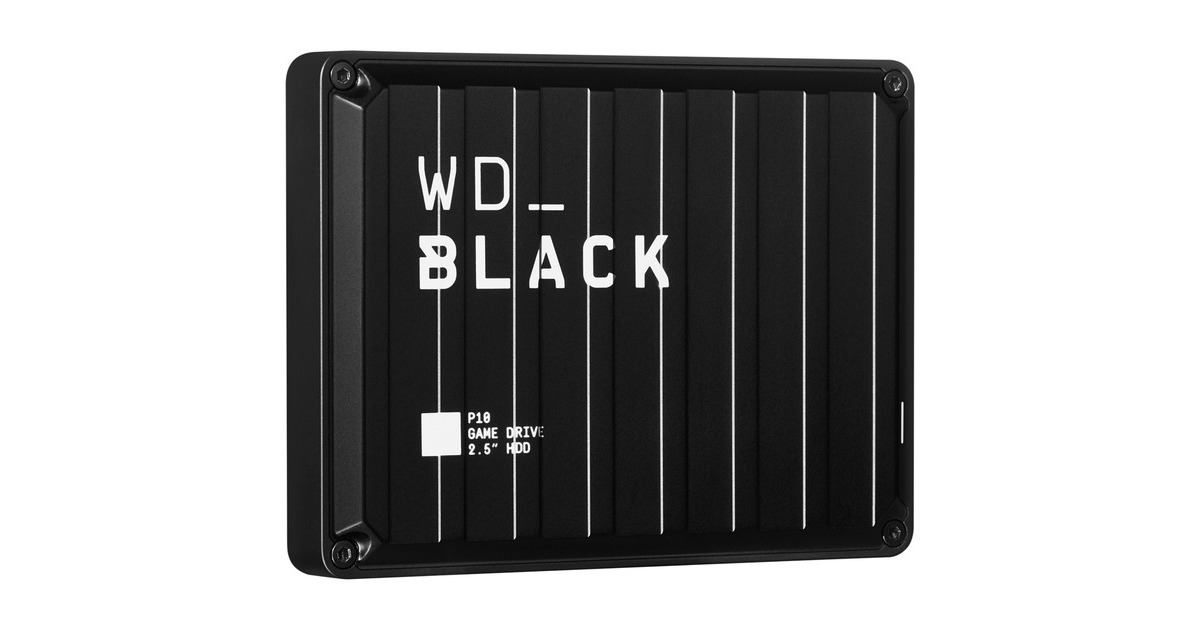 WD Black P10 Game Drive 5 TB, Externe Festplatte(schwarz, Micro-USB-B 3.2 Gen 1 (5 Gbit/s))