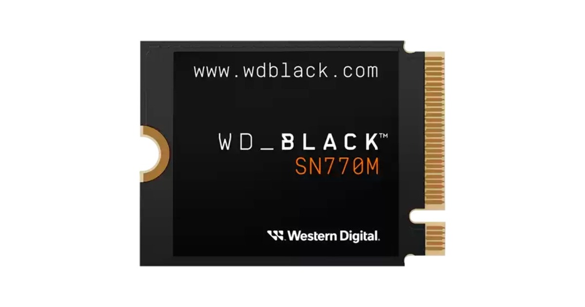 WD Black SN770M 2 TB, SSD(PCIe 4.0 x4, NVMe, M.2 2230) WD Black SN770M 2 TB, SSD(PCIe 4.0 x4, NVMe, M.2 2230)