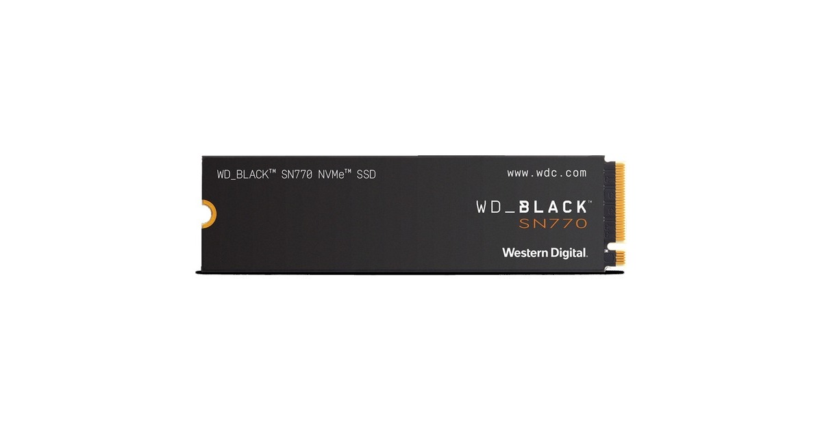 WD Black SN770 1 TB, SSD(schwarz, PCIe 4.0 x4, NVMe, M.2 2280) WD Black SN770 1 TB, SSD(schwarz, PCIe 4.0 x4, NVMe, M.2 2280)