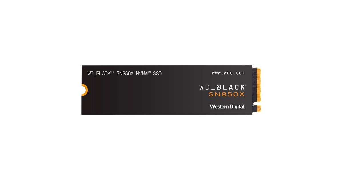 WD Black SN850X NVMe SSD 1 TB(schwarz, PCIe 4.0 x4, NVMe, M.2 2280) WD Black SN850X NVMe SSD 1 TB(schwarz, PCIe 4.0 x4, NVMe, M.2 2280)