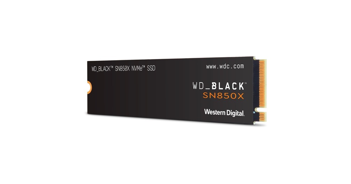 WD Black SN850X NVMe SSD 1 TB(schwarz, PCIe 4.0 x4, NVMe, M.2 2280)