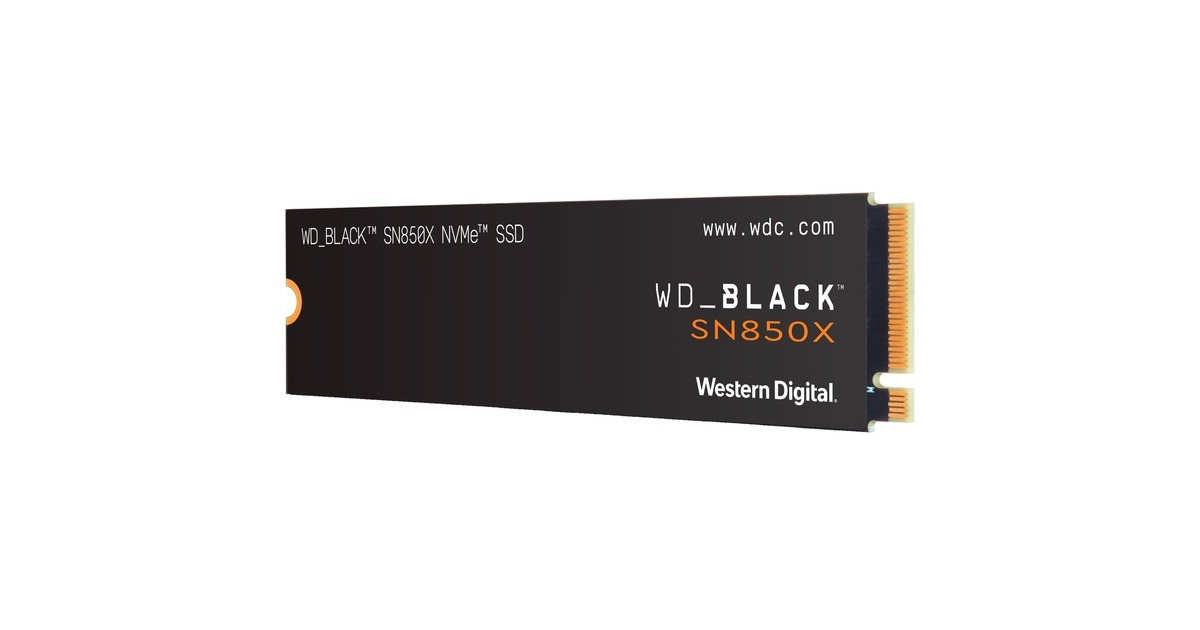 WD Black SN850X NVMe SSD 4 TB(schwarz, PCIe 4.0 x4, NVMe, M.2 2280)