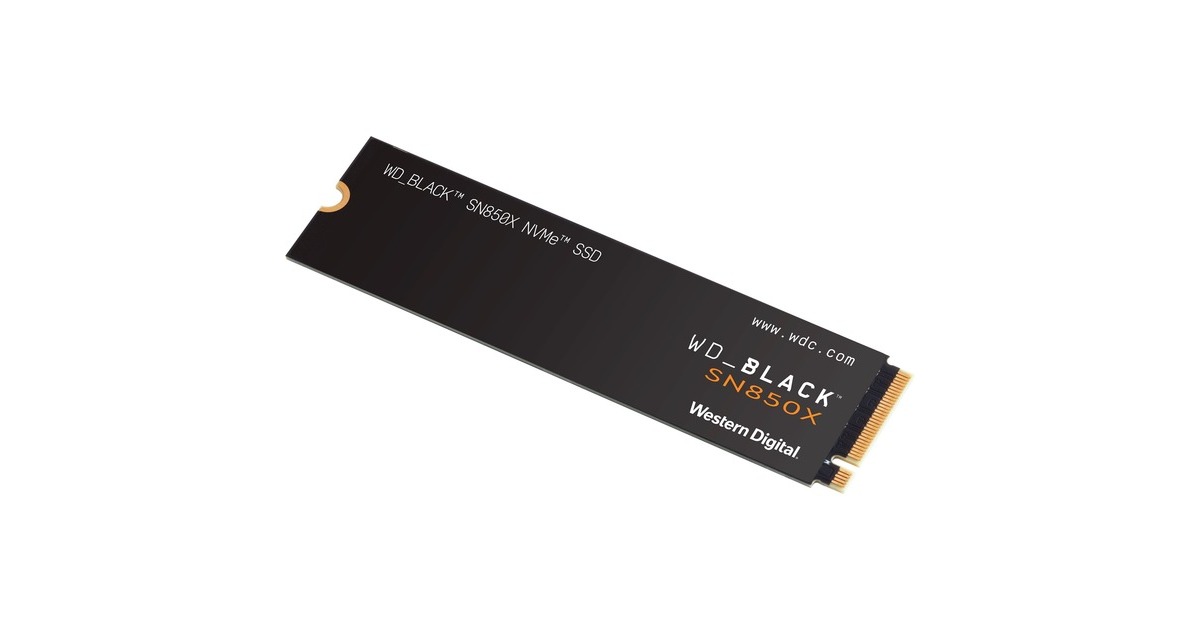 WD Black SN850X NVMe SSD 4 TB(schwarz, PCIe 4.0 x4, NVMe, M.2 2280)