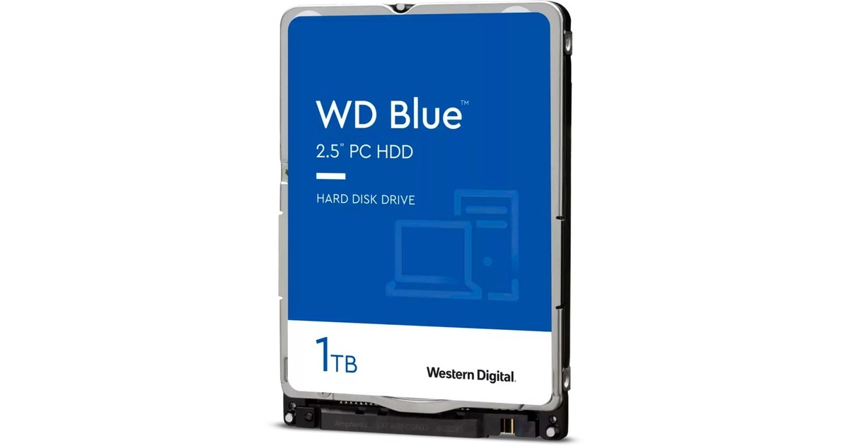 WD Blue 1 TB, Festplatte(SMR (Shingled Magnetic Recording), SATA 6 Gb/s, 2,5") WD Blue 1 TB, Festplatte(SMR (Shingled Magnetic Recording), SATA 6 Gb/s, 2,5")