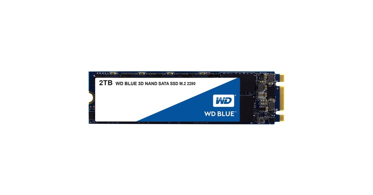 WD Blue 2 TB, SSD(SATA 6 Gb/s, M.2 2280) WD Blue 2 TB, SSD(SATA 6 Gb/s, M.2 2280)