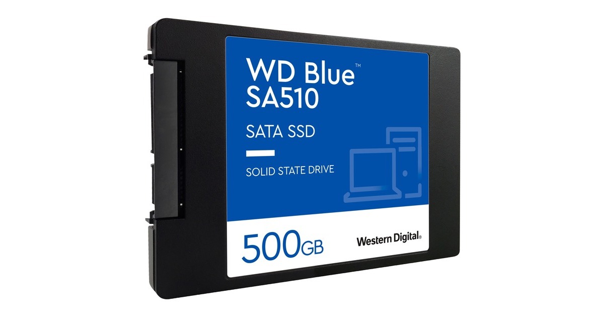 WD Blue SA510 500 GB, SSD(SATA 6 Gb/s, 2,5") WD Blue SA510 500 GB, SSD(SATA 6 Gb/s, 2,5")
