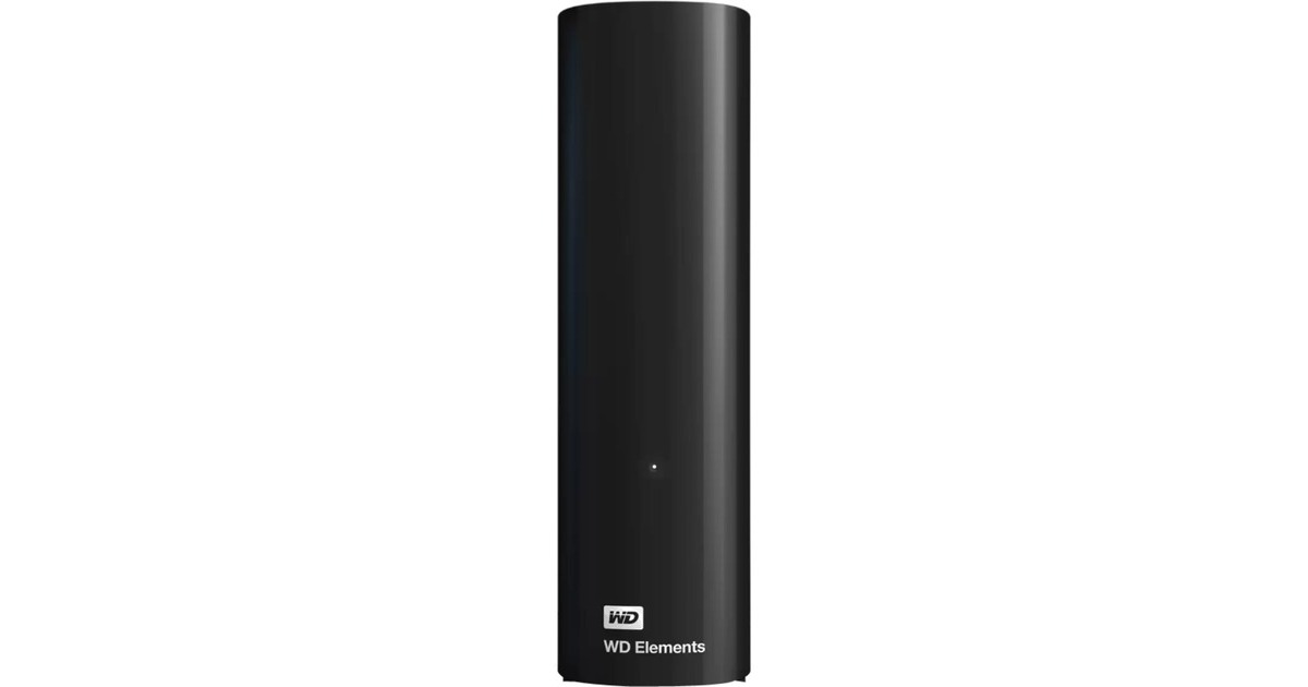WD Elements Desktop 20 TB, Externe Festplatte(schwarz, Micro-USB-B 3.2 Gen 1 (5 Gbit/s))