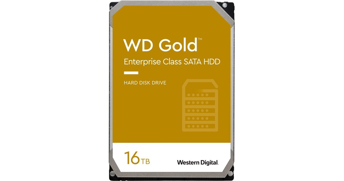 WD Gold Enterprise Class 16 TB, Festplatte(SATA 6 Gb/s, 3,5", WD Gold) WD Gold Enterprise Class 16 TB, Festplatte(SATA 6 Gb/s, 3,5", WD Gold)