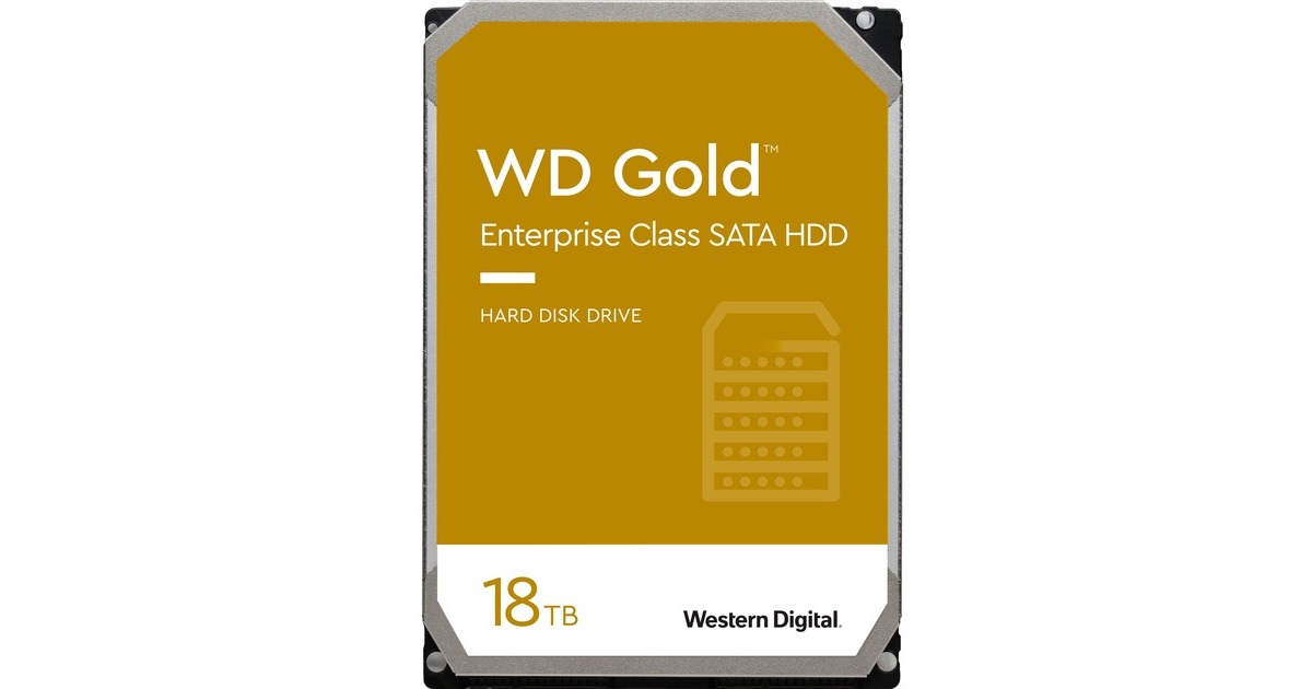 WD Gold Enterprise Class 18 TB, Festplatte(SATA 6 Gb/s, 3,5", WD Gold) WD Gold Enterprise Class 18 TB, Festplatte(SATA 6 Gb/s, 3,5", WD Gold)