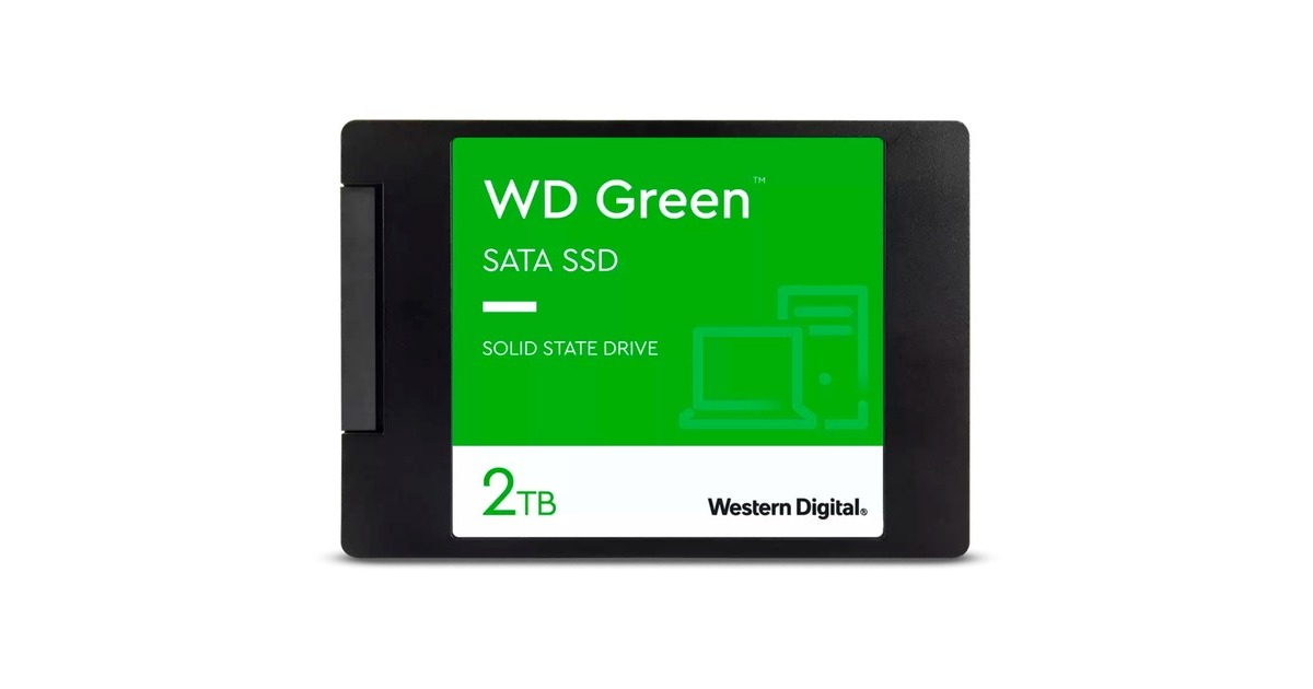 WD Green SSD 2 TB(SATA 6 Gb/s, 2,5")