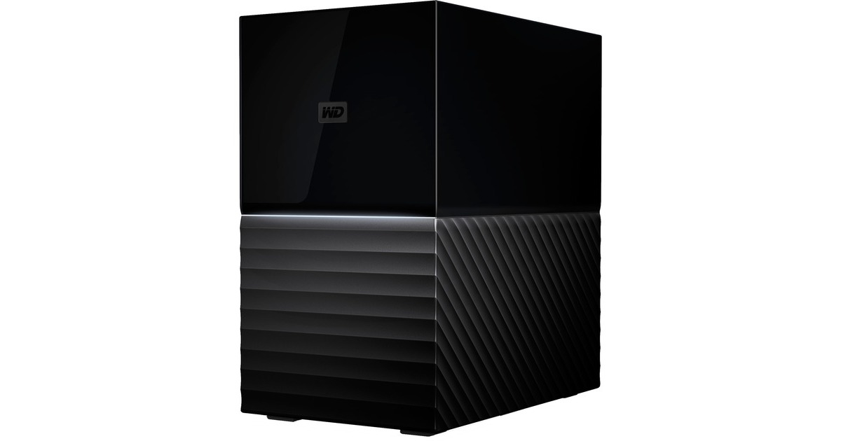 WD My Book Duo 16 TB, Externe Festplatte(schwarz, extern, USB-C 3.2 Gen 1 (5 Gbit/s))