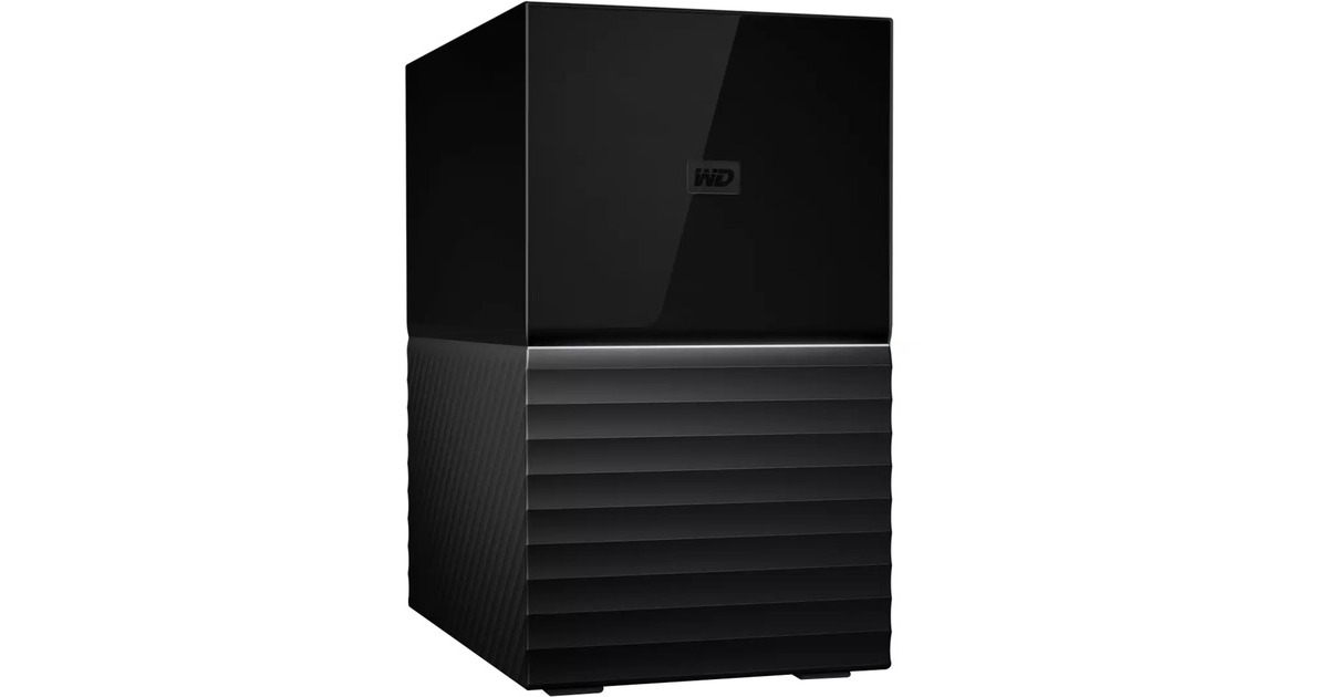 WD My Book Duo 20 TB, Externe Festplatte(schwarz, USB-C 3.2 Gen 1 (5 Gbit/s)) WD My Book Duo 20 TB, Externe Festplatte(schwarz, USB-C 3.2 Gen 1 (5 Gbit/s))