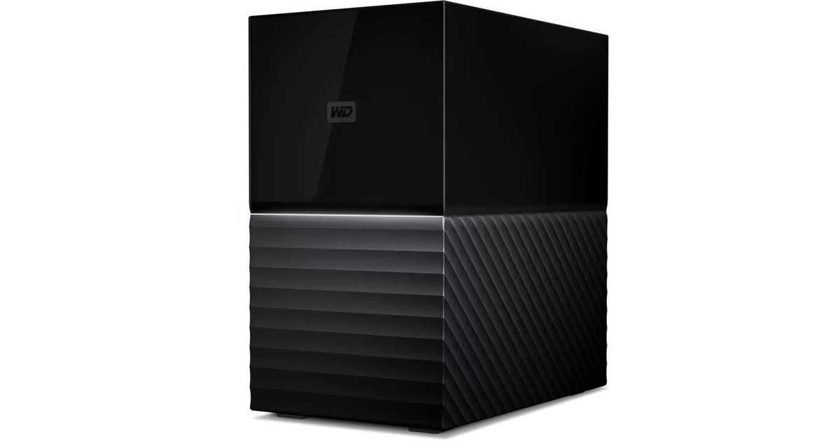 WD My Book Duo 20 TB, Externe Festplatte(schwarz, USB-C 3.2 Gen 1 (5 Gbit/s))