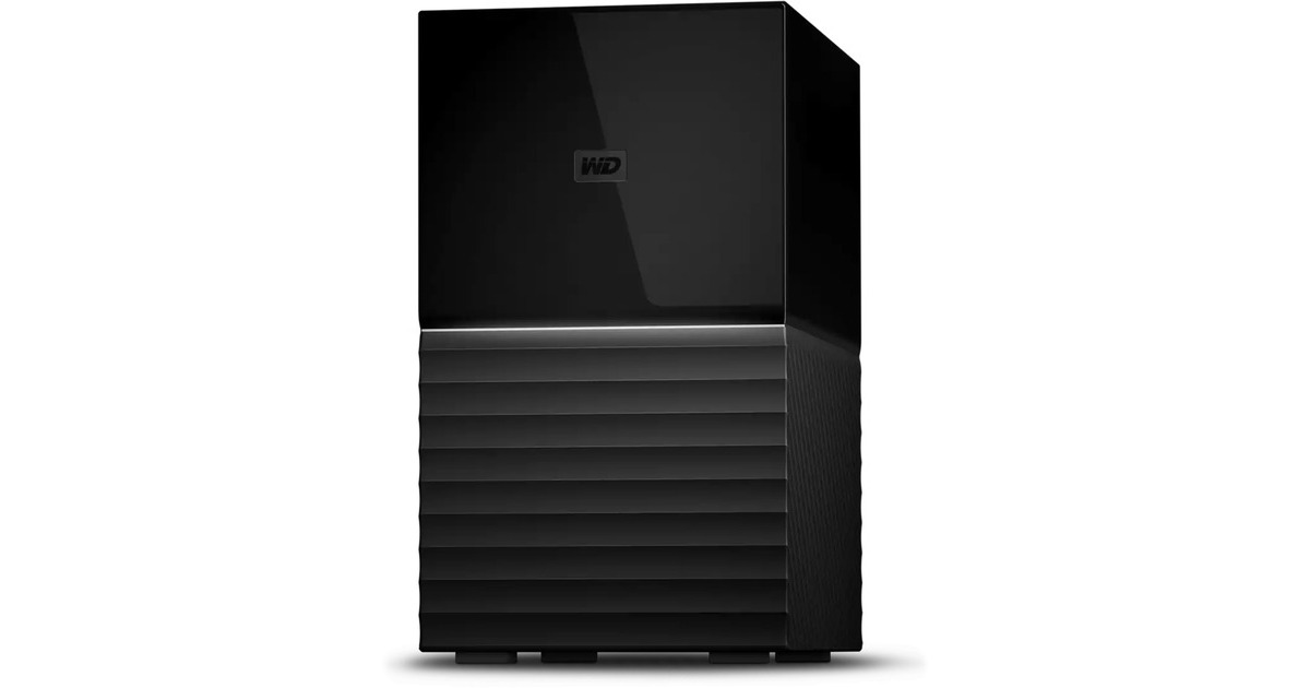 WD My Book Duo 20 TB, Externe Festplatte(schwarz, USB-C 3.2 Gen 1 (5 Gbit/s))