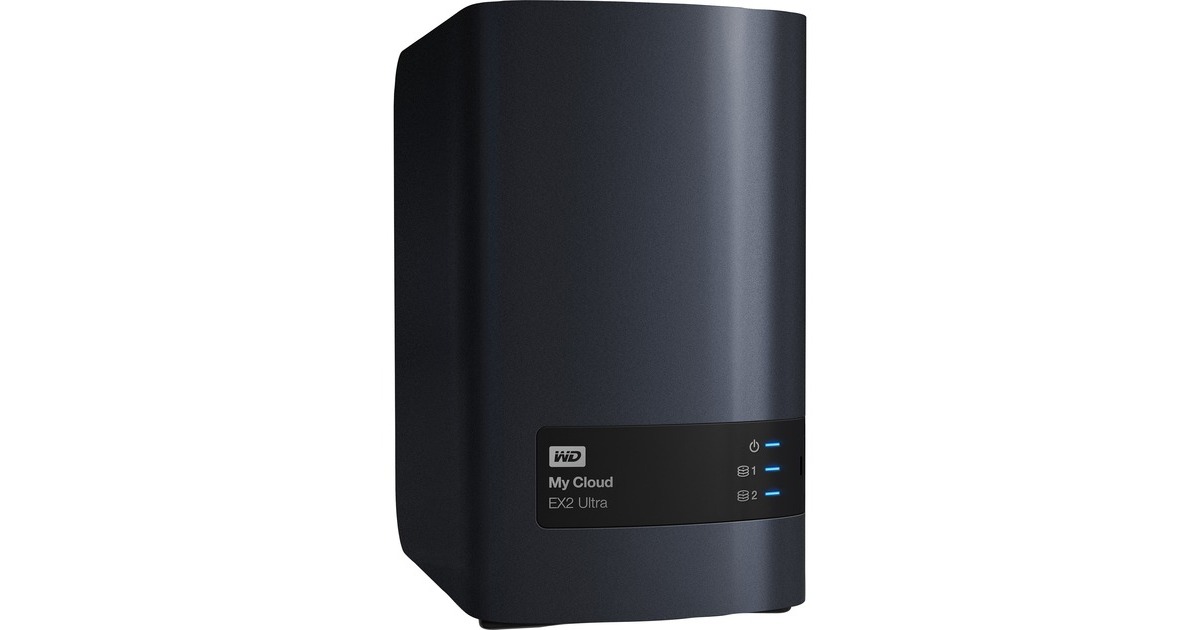 WD My Cloud EX2 Ultra 16 TB, NAS(schwarz, WDBVBZ0160JCH)