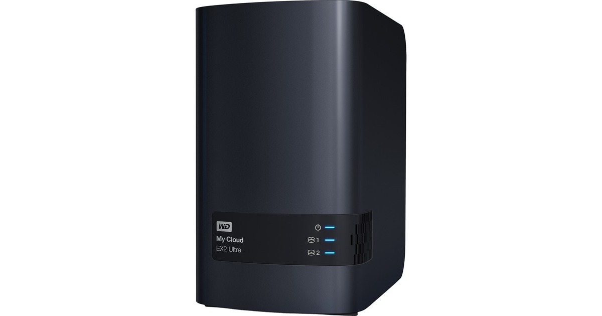 WD My Cloud EX2 Ultra, NAS(schwarz)