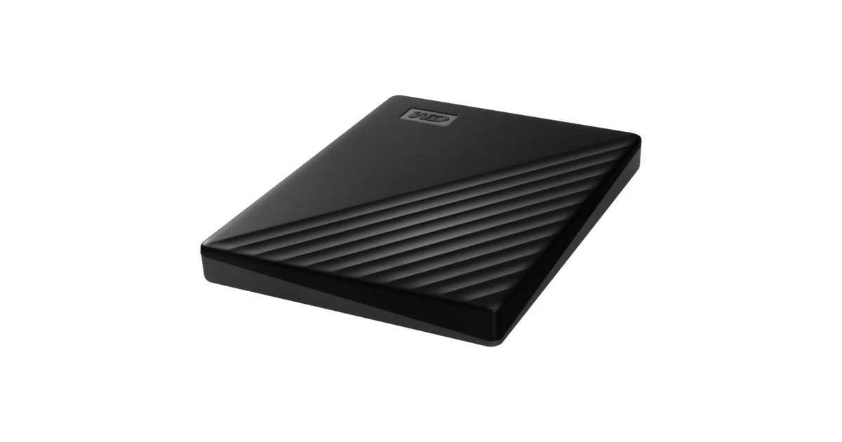 WD My Passport 1 TB, Externe Festplatte(schwarz, Micro-USB-B 3.2 Gen 1)